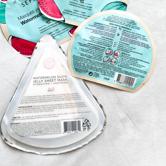 Watermelon Assorted Face Mask Set - Picture 3 of 3